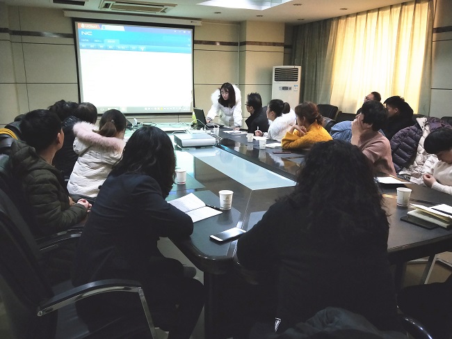 市城投集团公司召开财务nc系统年度结算培训会
